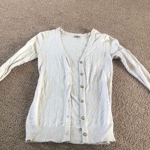 Tan cardigan